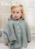 Crochet Pattern - Peter Pan P1280 - Petite Fleur DK - Hooded Cape